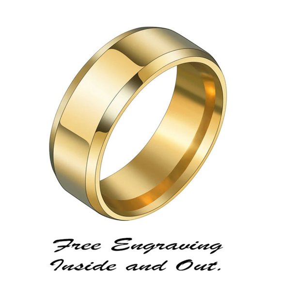 My Bead Emporium Other - Men's Titanium marking rings.